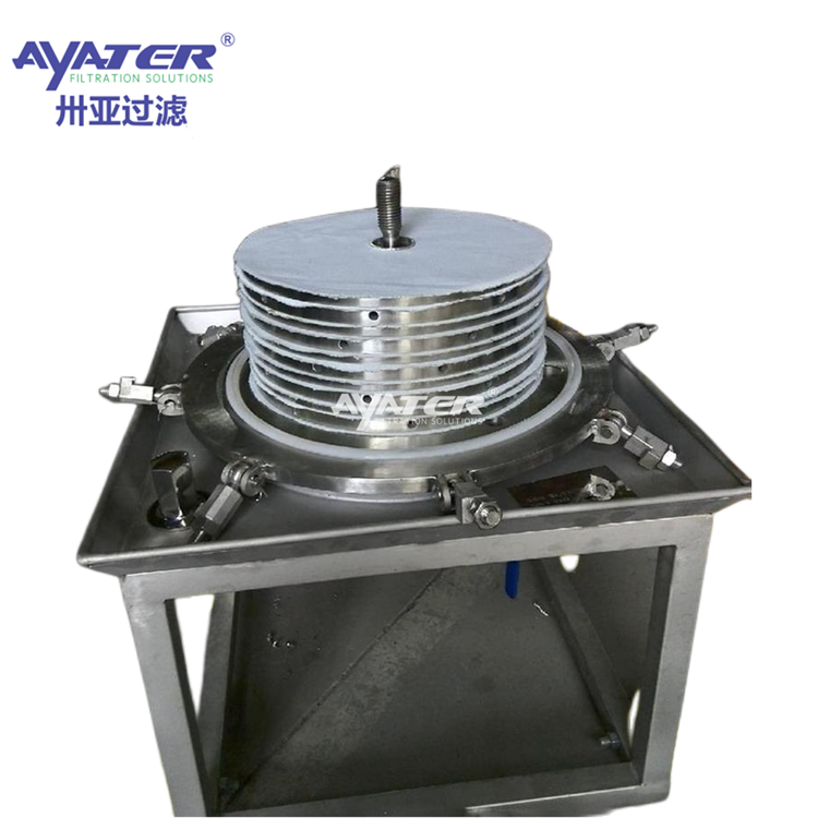 卅亞過濾  層疊式活性炭過濾器 立式 全不銹鋼材質(zhì) 精密濾芯