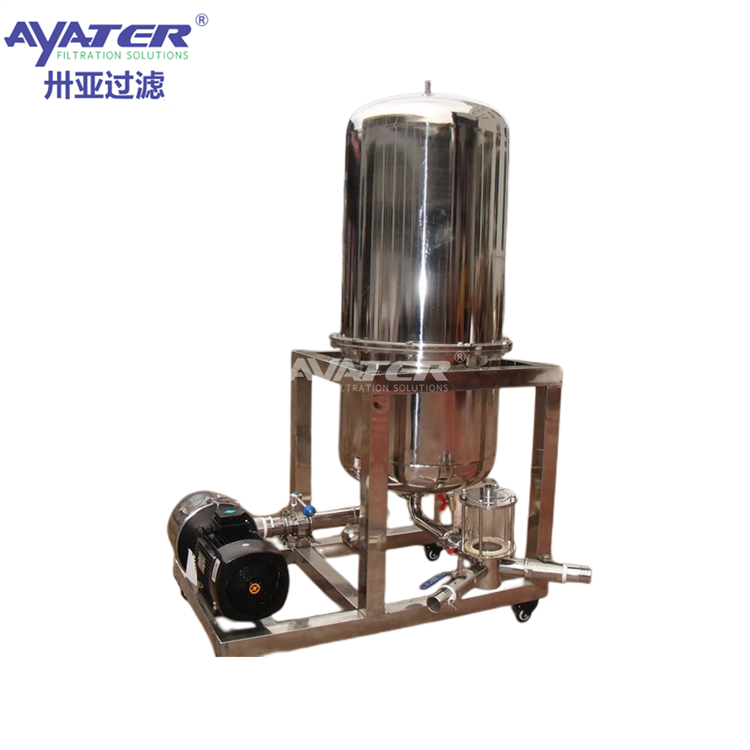 卅亞過濾 不銹鋼全自動濾餅層燭式過濾器 小型水處理設(shè)備