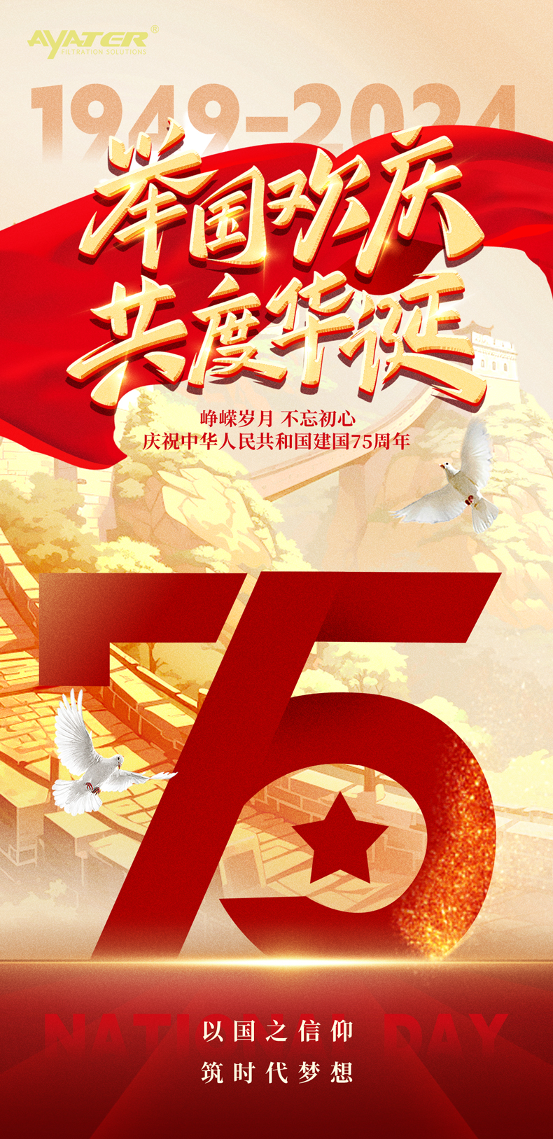 國慶節(jié)海報(bào)